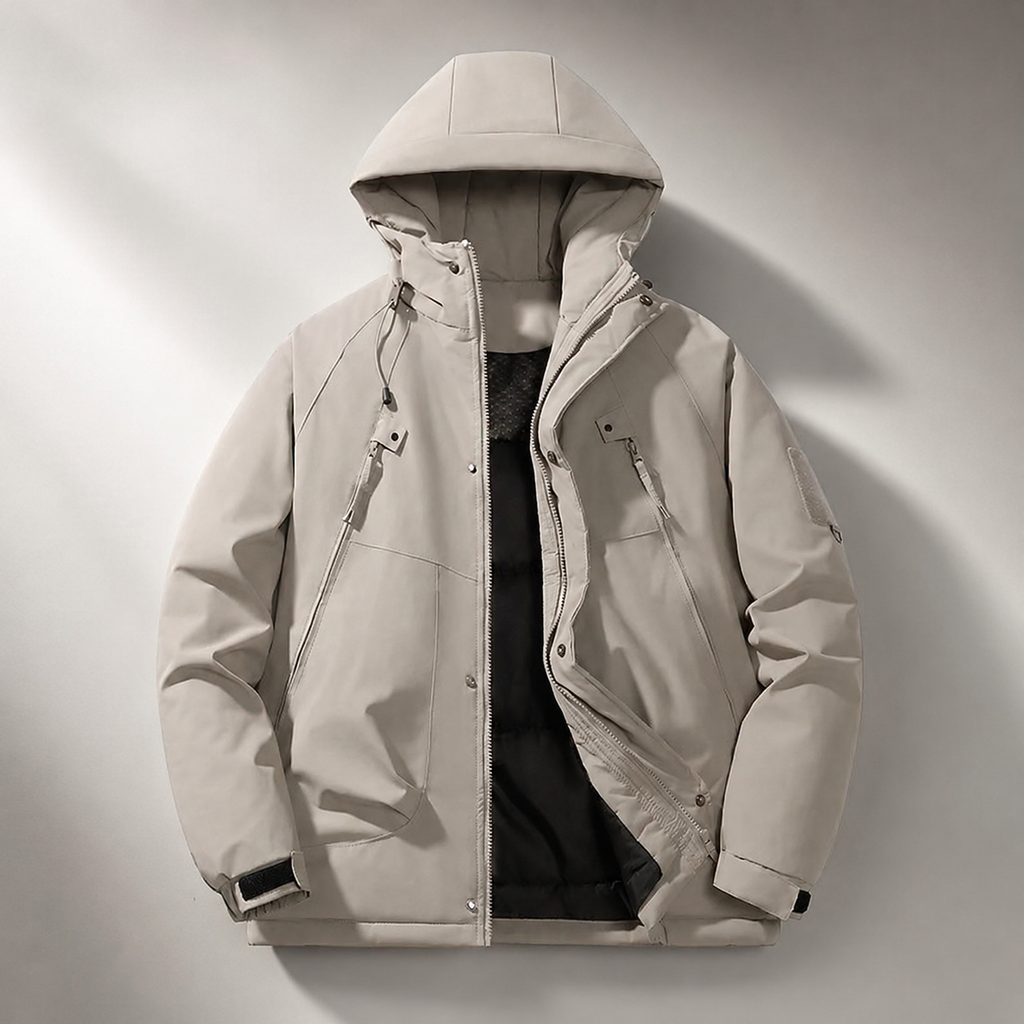 Grant Men’s Hooded Utility Jacket