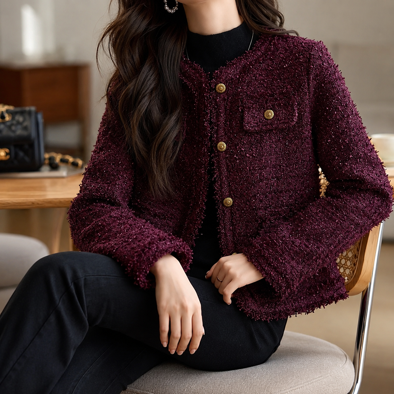Geneva Women’s Tweed Jacket