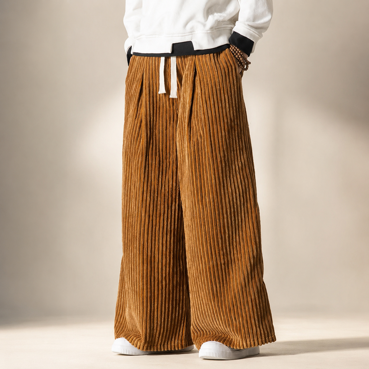 Bennett Wide-Leg Corduroy