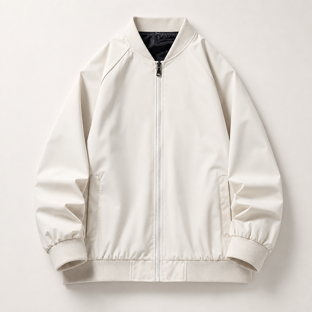 Lorenzo Men’s Lightweight Spring Bomber Jacket