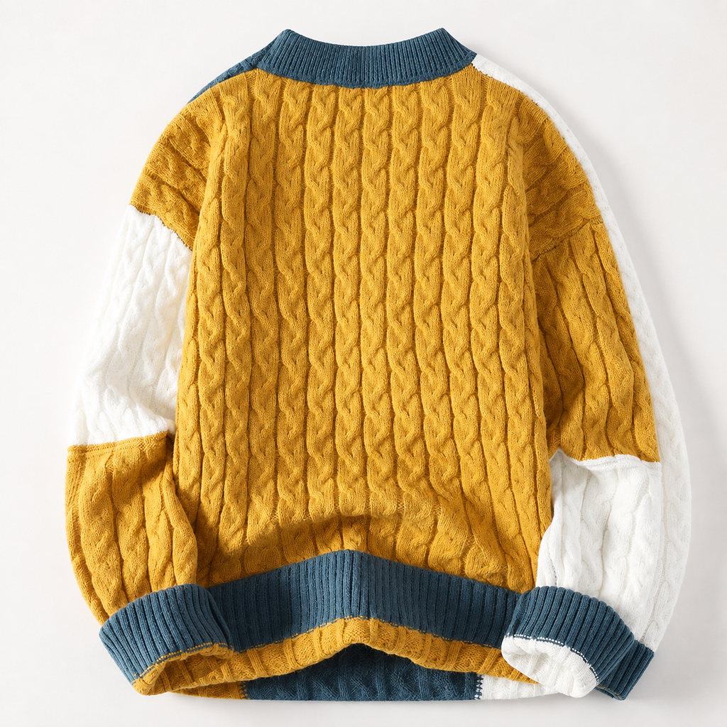 Nolan Men’s Cable Knit Sweater