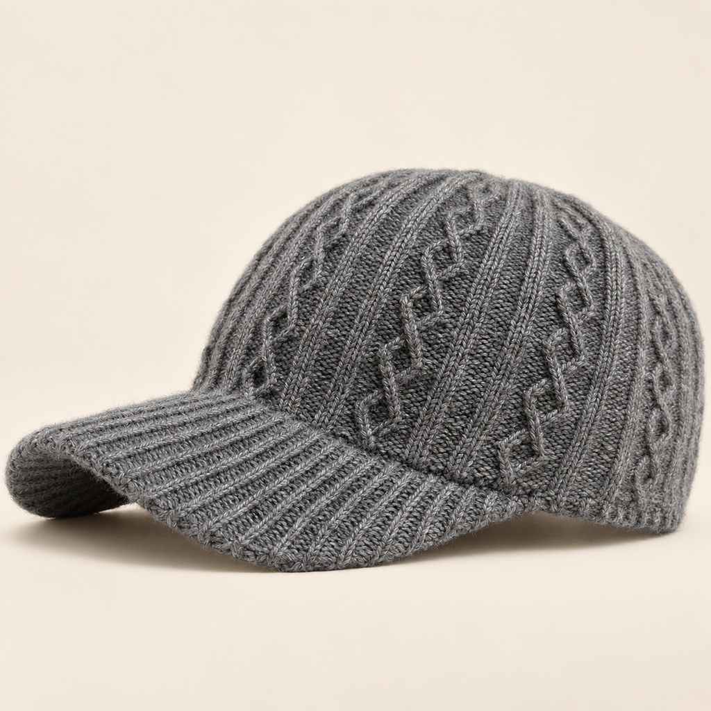 Cecilia Women’s Cable Knit Baseball Cap