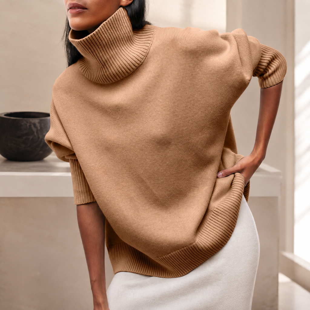 Madison’s Oversized Turtleneck Sweater