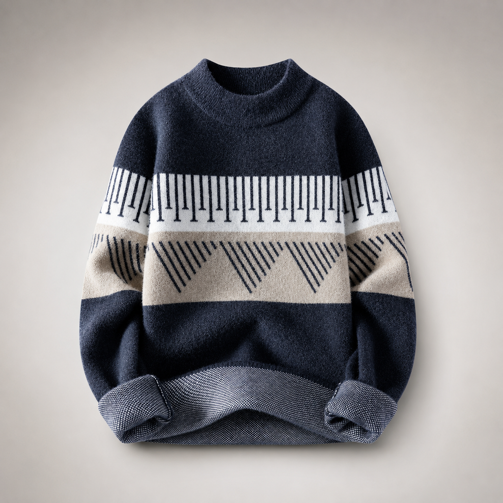 James Men’s Geometric Sweater