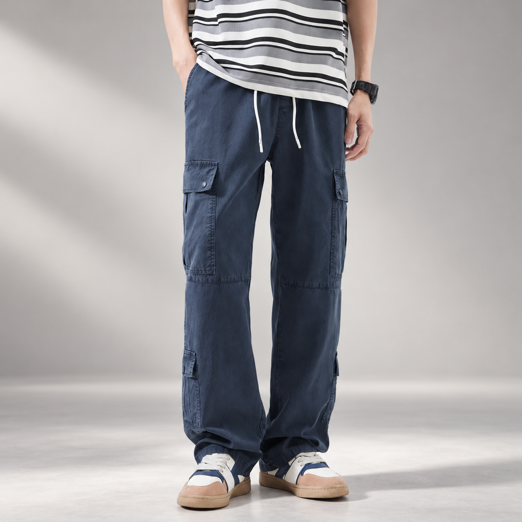 Luca Men’s Lightweight Summer Cargo Pants