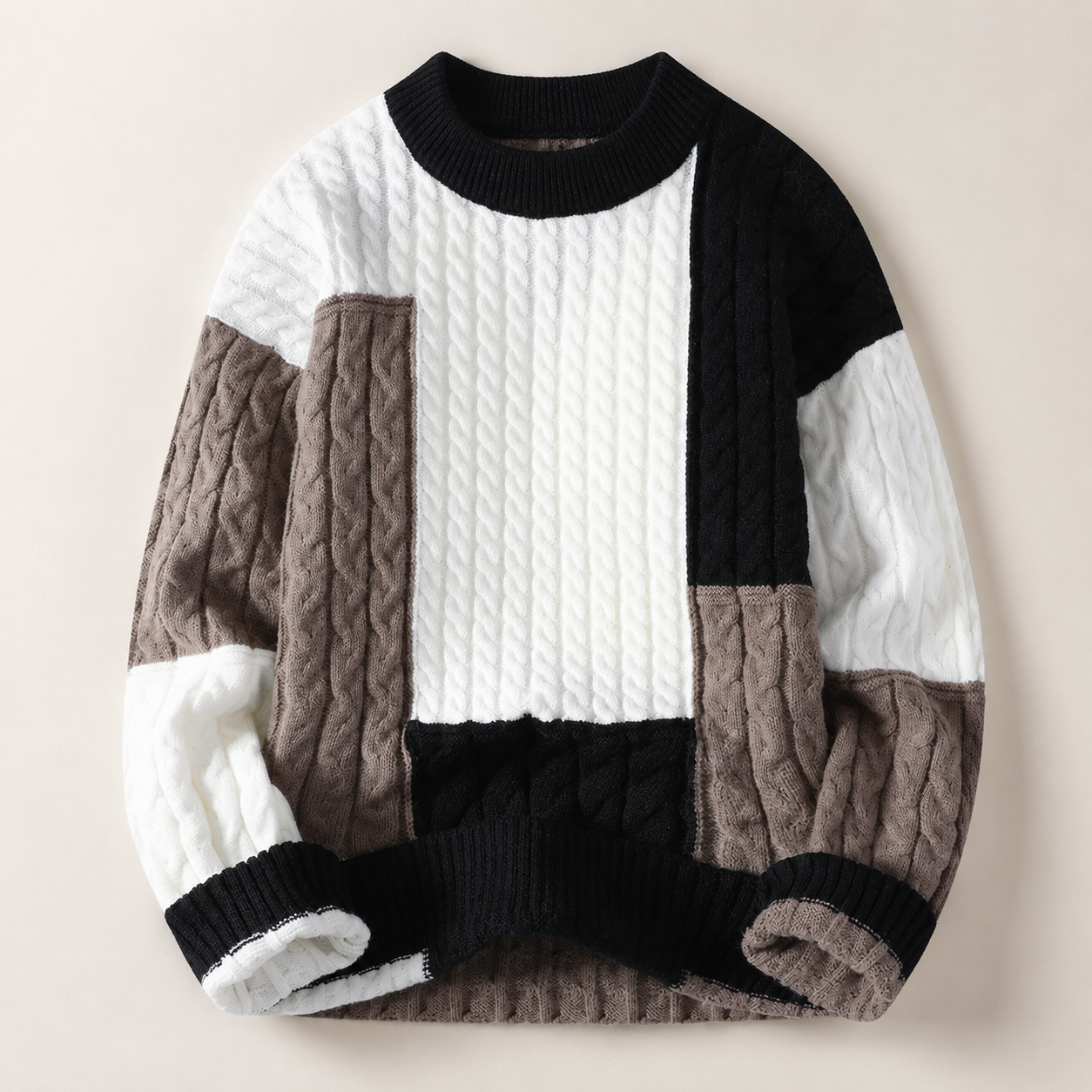 Nolan Men’s Cable Knit Sweater