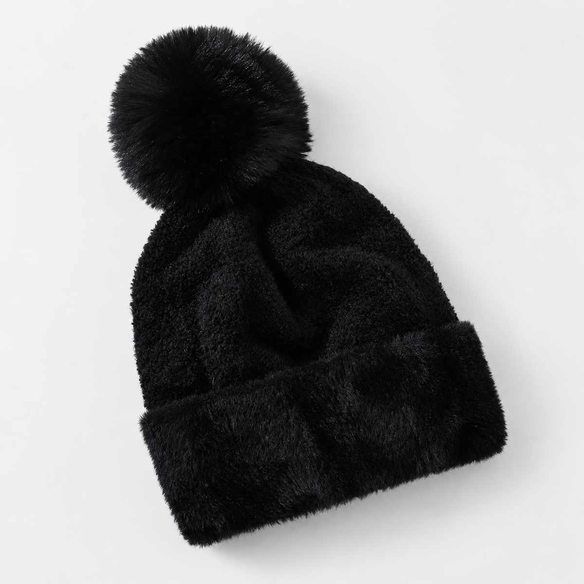 Bianca Women’s Plush Pom-Pom Beanie