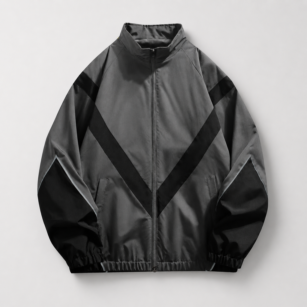Nolan Color-Block Track Jacket