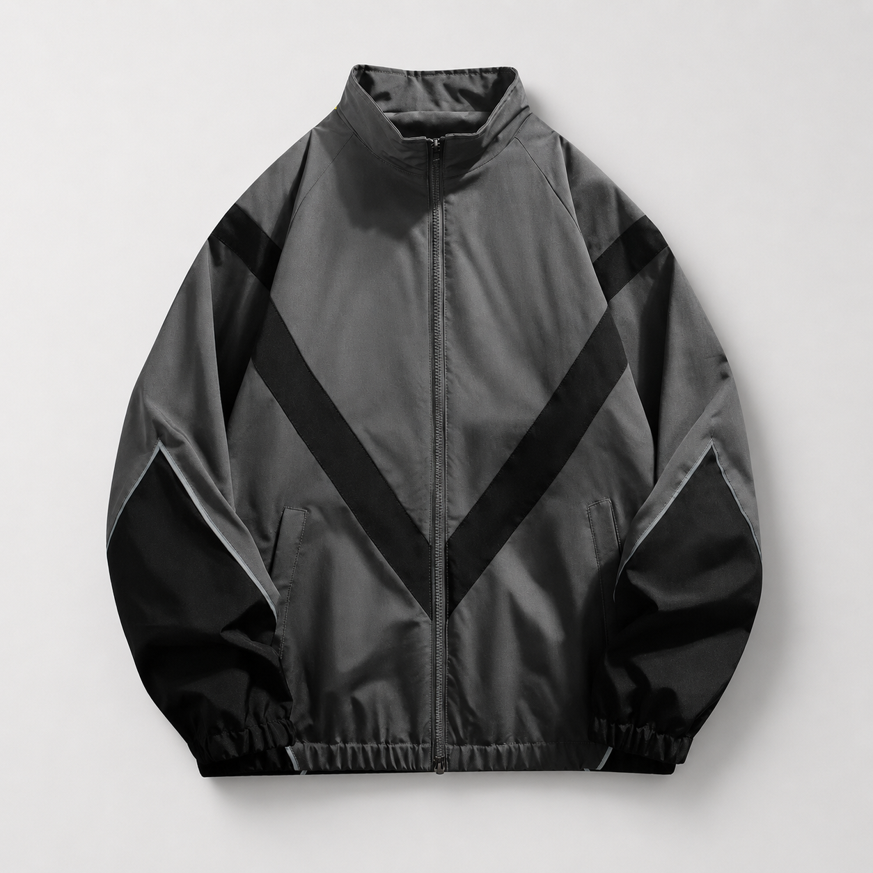 Nolan Color-Block Track Jacket