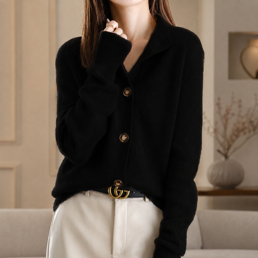Fiona Women’s Button-Up Knit Cardigan