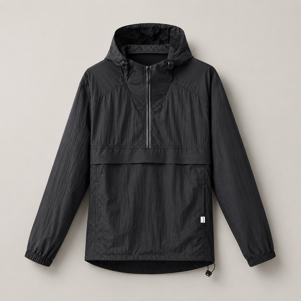 Avery Hooded Half-Zip Jacket