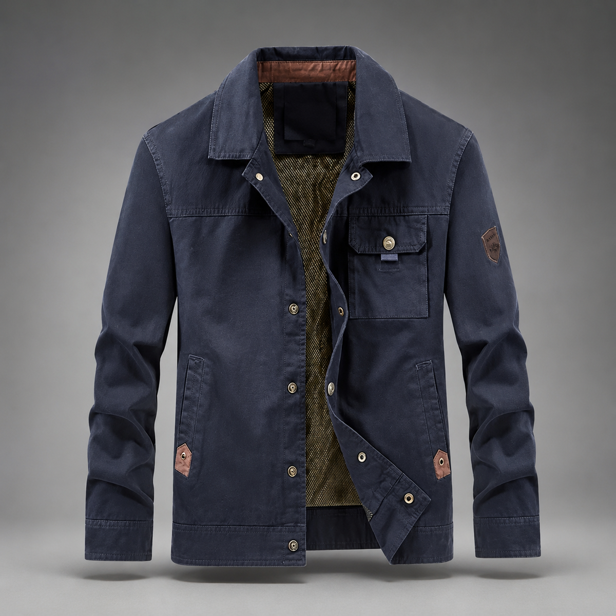 Matteo Men’s Utility Workwear Jacket