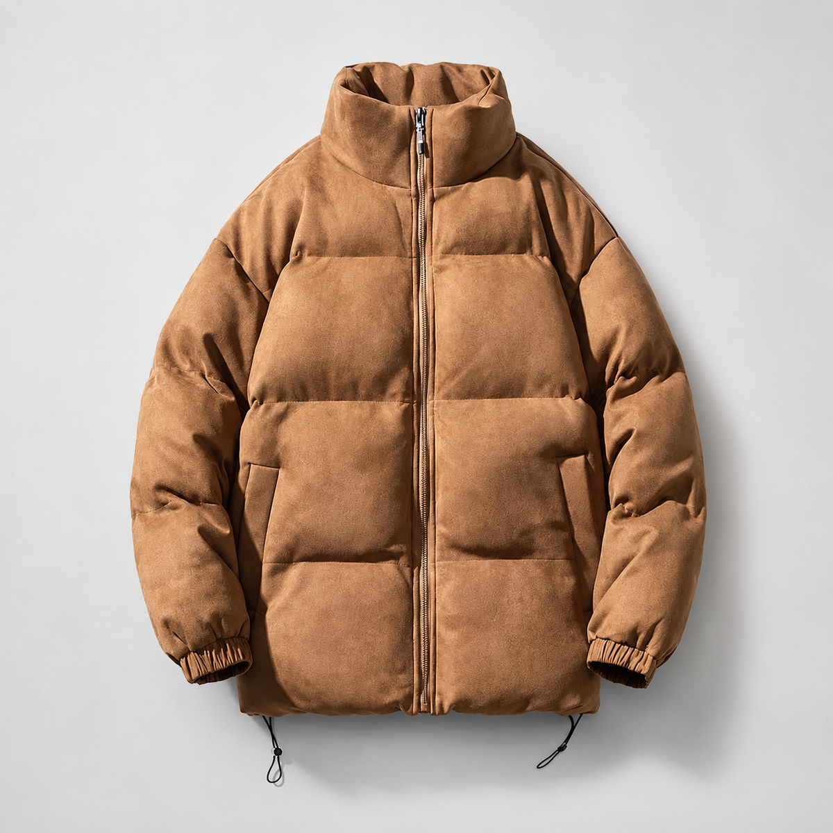Remy Padded Stand-Collar Jacket – Full-Zip Quilted Winter Coat