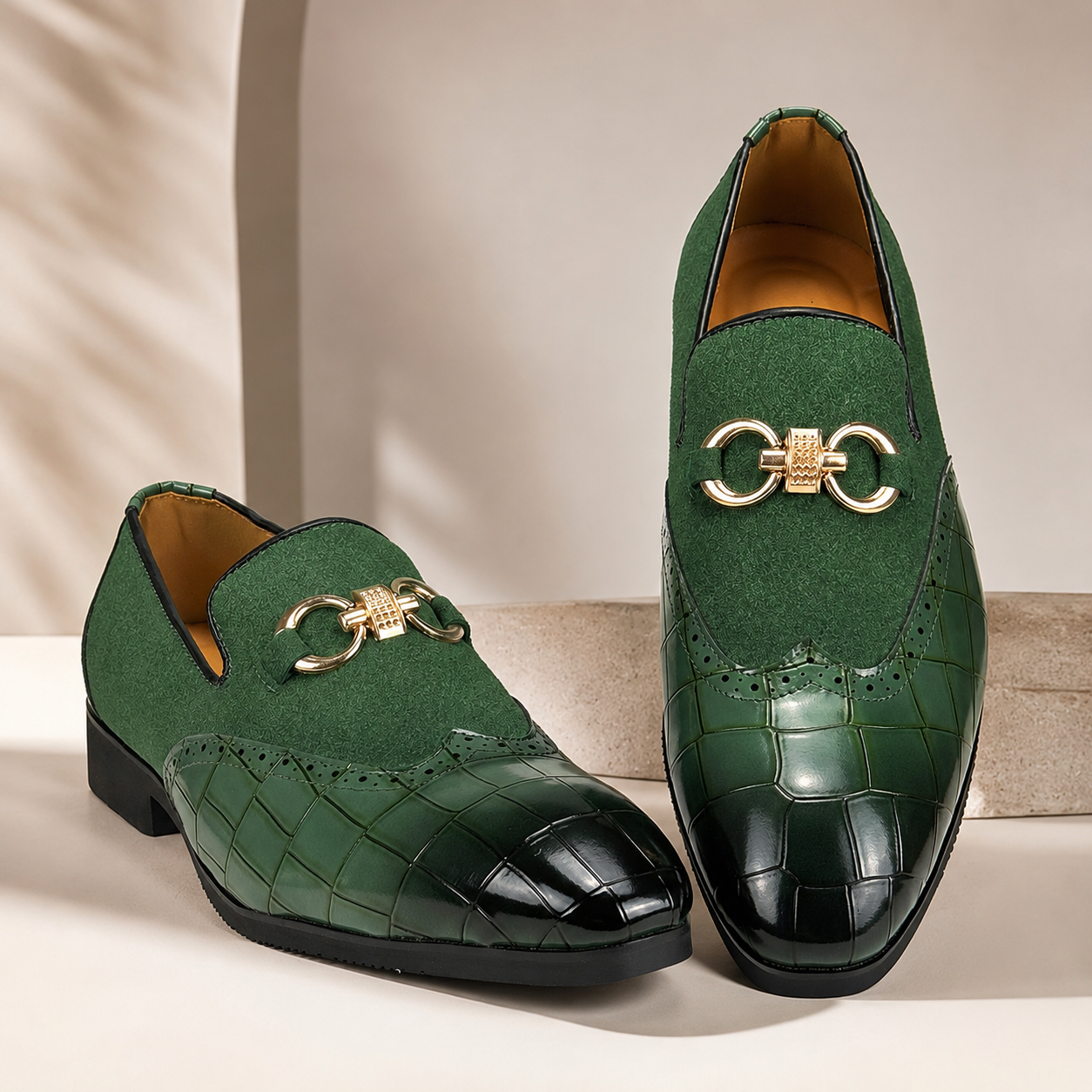 Bennett Buckle Loafers
