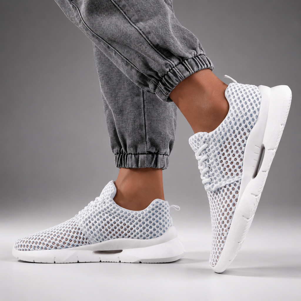 Mason Breathable Mesh Lace-Up Sneakers