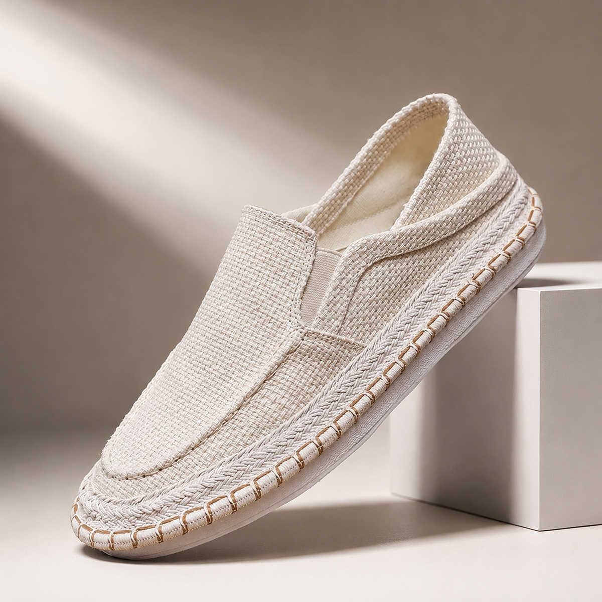 Wyatt Men’s Canvas Espadrille Slip-On Shoes