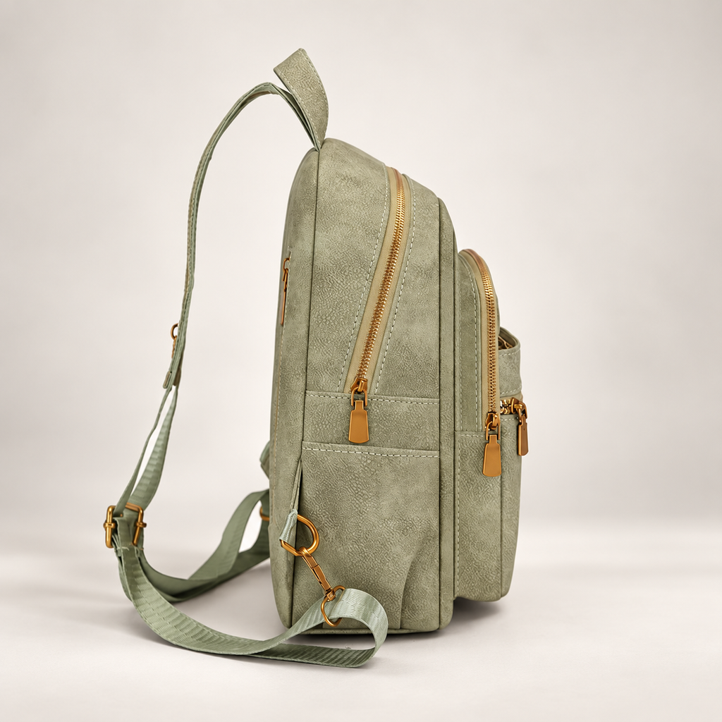 Margot Textured Multi-Pocket Backpack