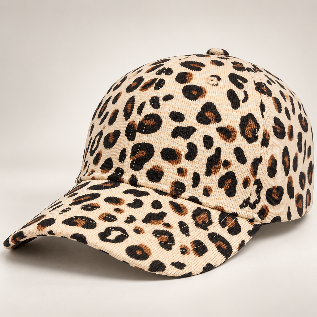 Vivienne Leopard Print Baseball Cap