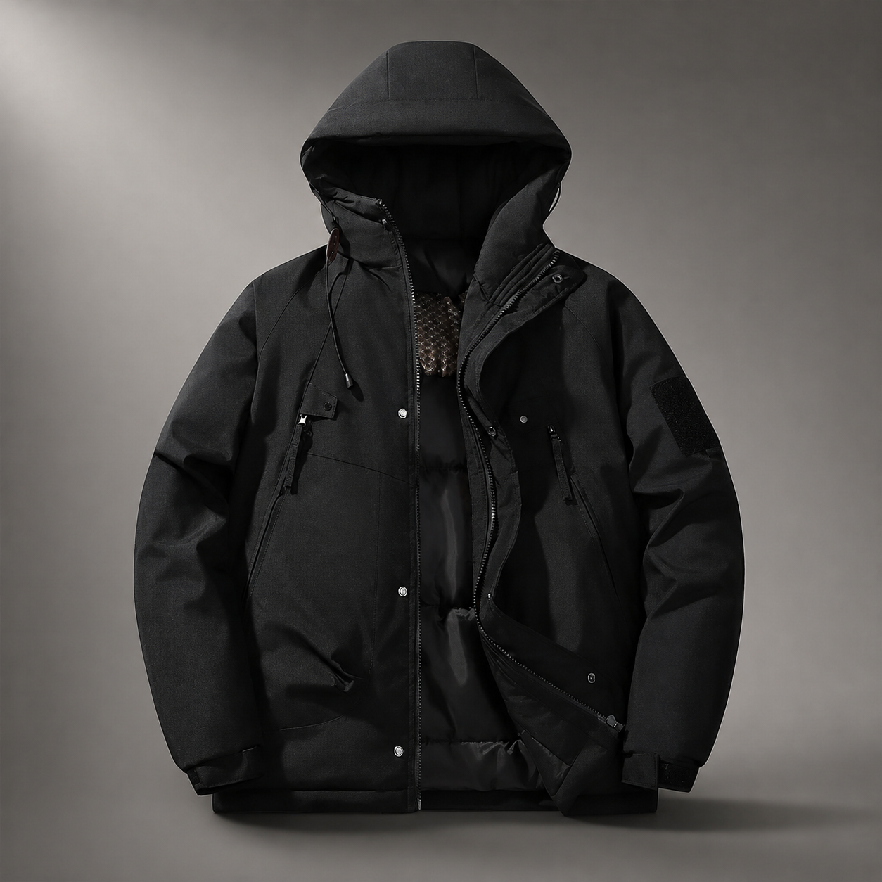 Grant Men’s Hooded Utility Jacket