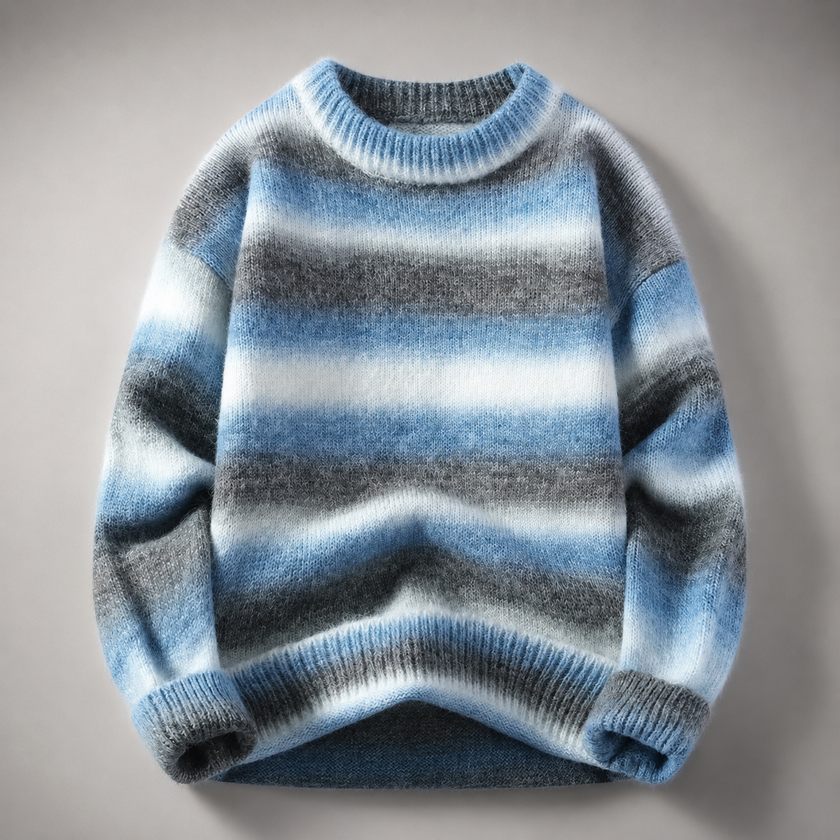 Julian Men’s Gradient Stripe Knit Sweater