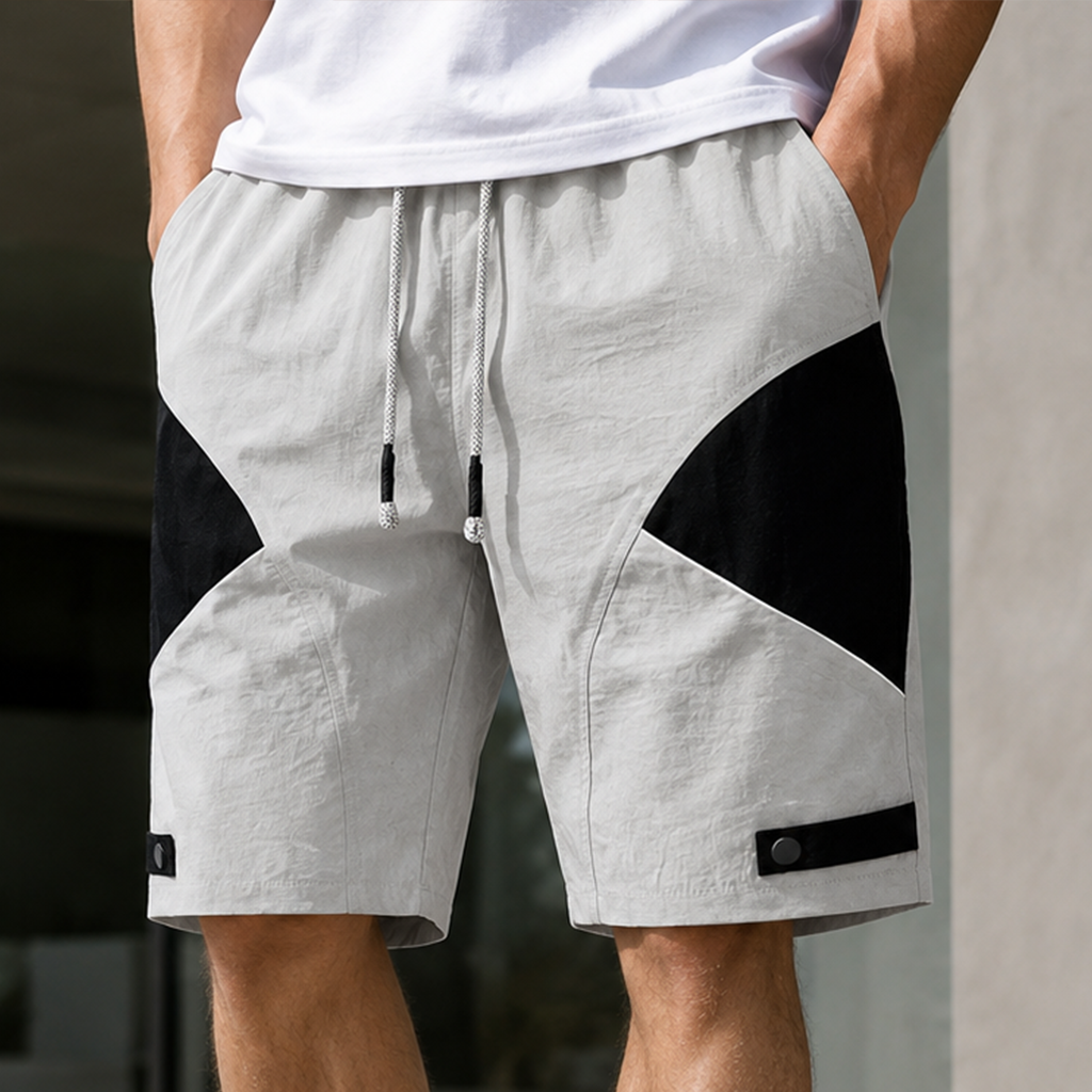 Logan Men’s Color-Block Cargo Shorts