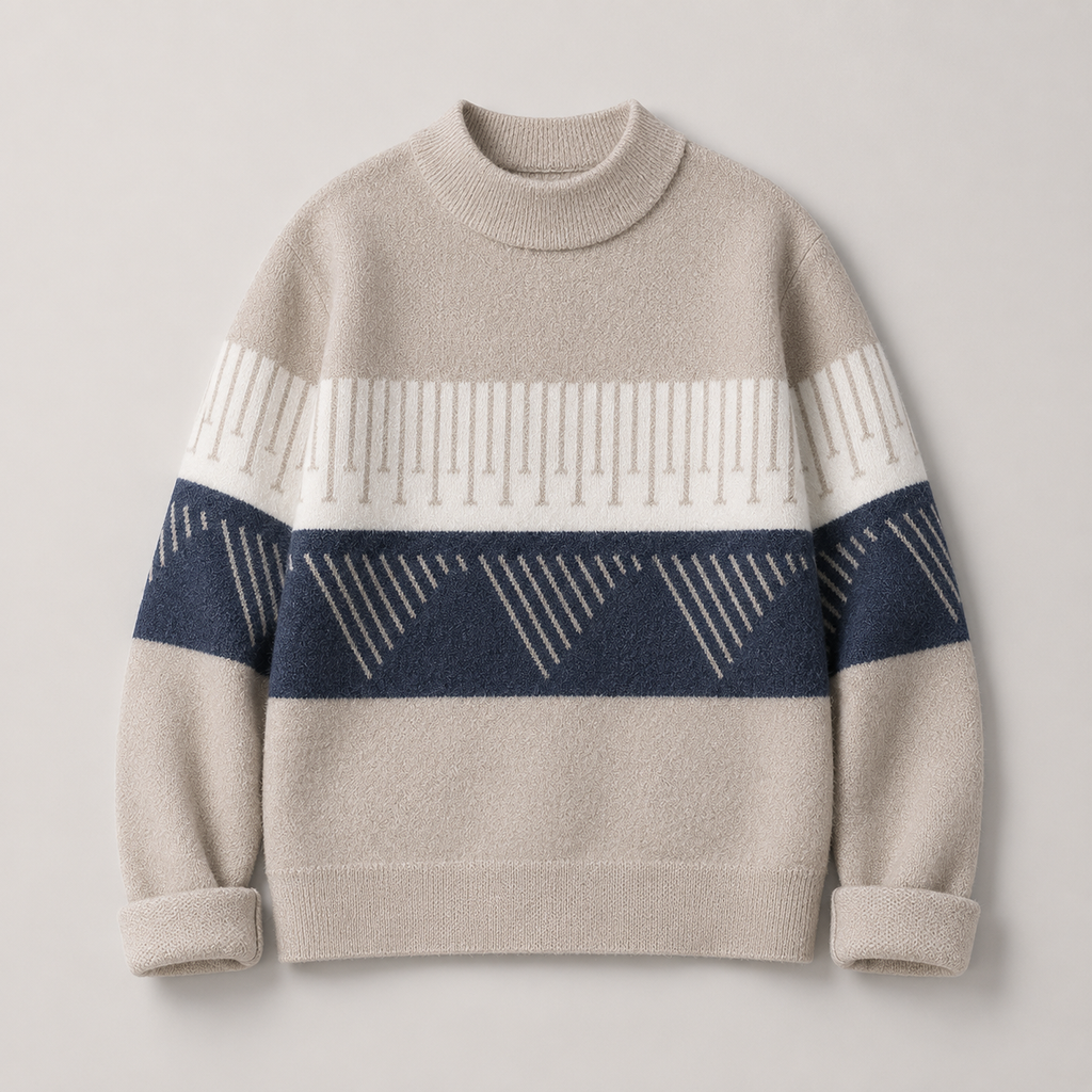 James Men’s Geometric Sweater