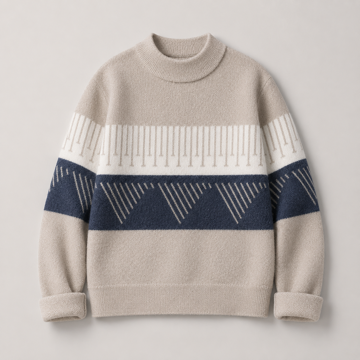 James Men’s Geometric Sweater