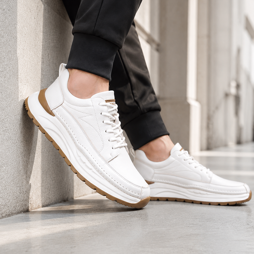 Cole Men’s Textured Lace-Up Sneakers