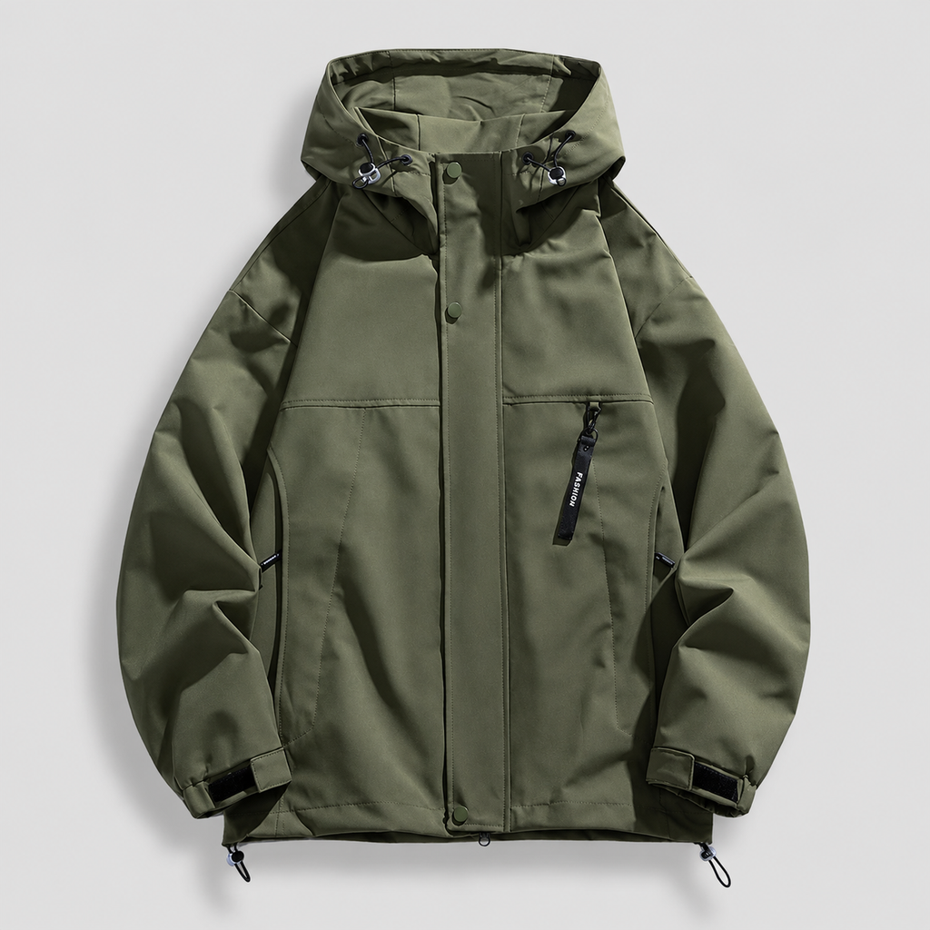 Harrison Hooded Utility Jacket