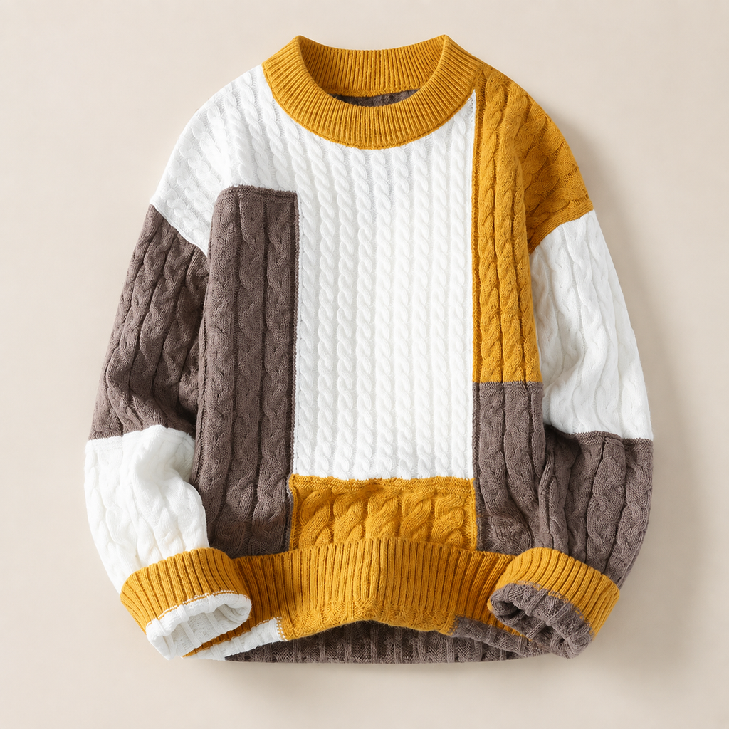 Nolan Men’s Cable Knit Sweater