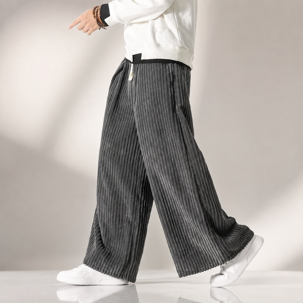 Bennett Wide-Leg Corduroy