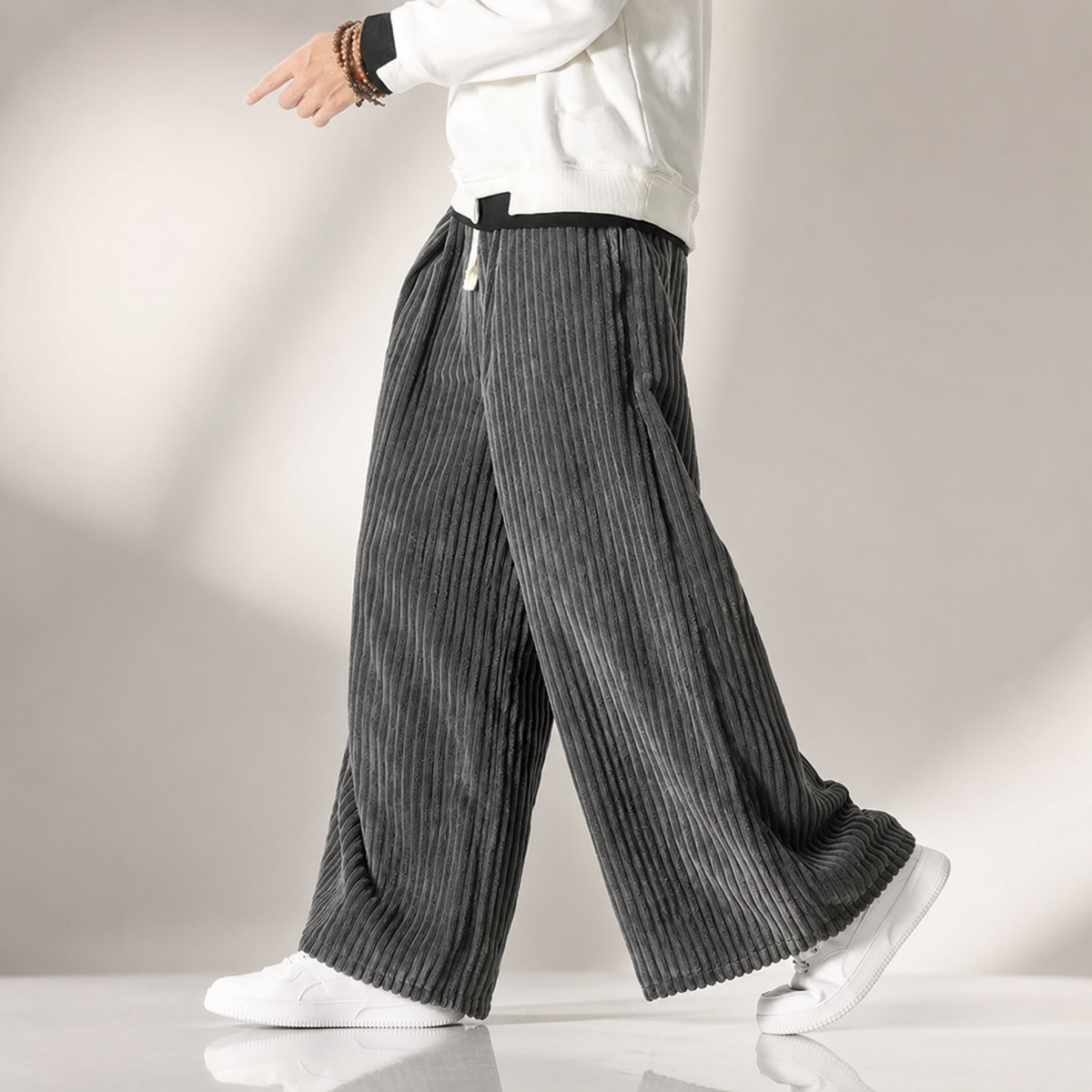 Bennett Wide-Leg Corduroy
