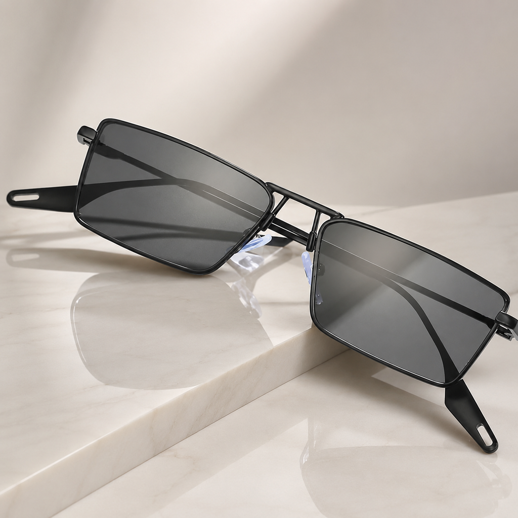 Blake Square-Frame Sunglasses