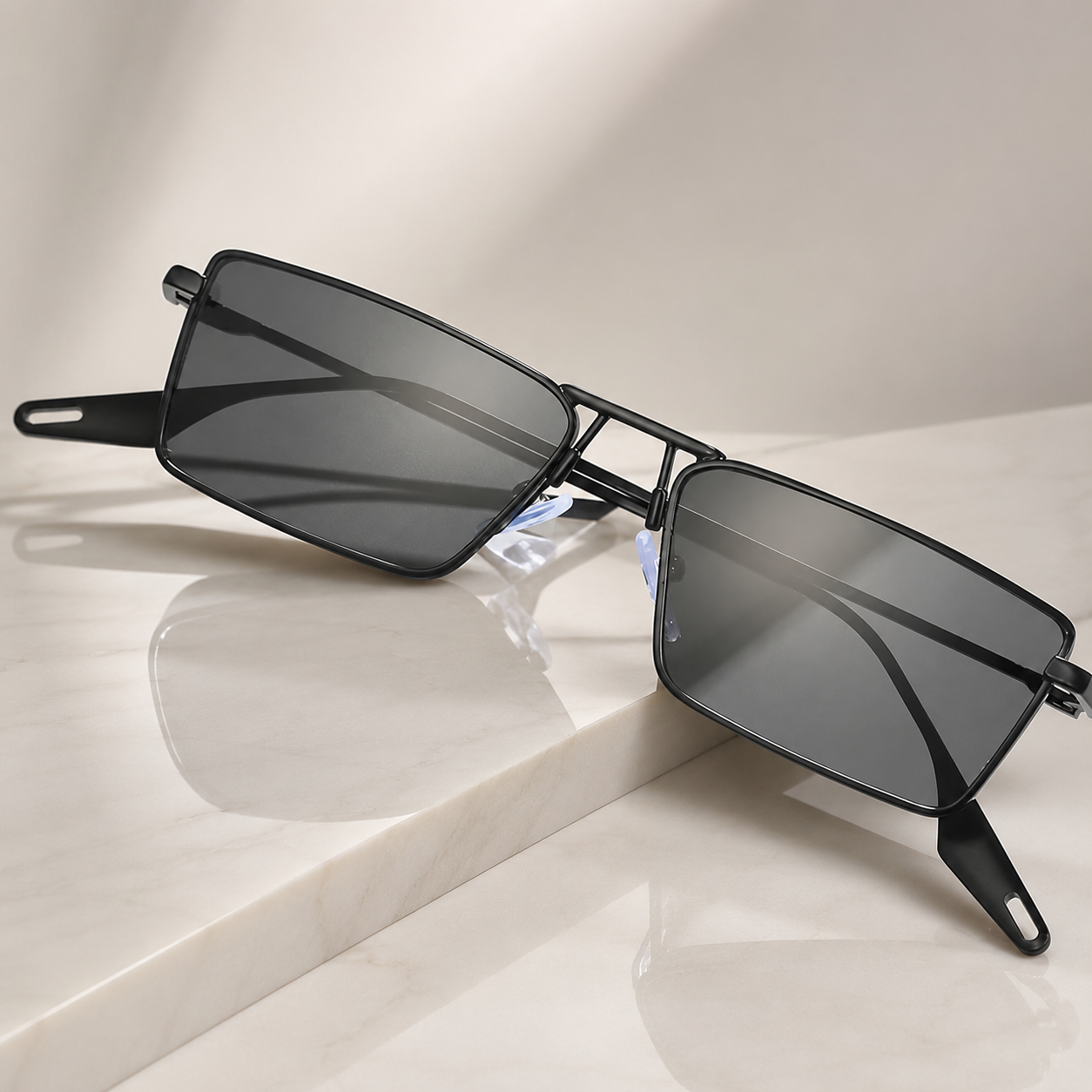 Blake Square-Frame Sunglasses