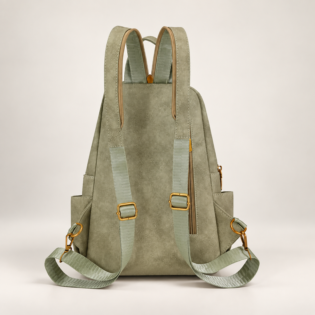 Margot Textured Multi-Pocket Backpack