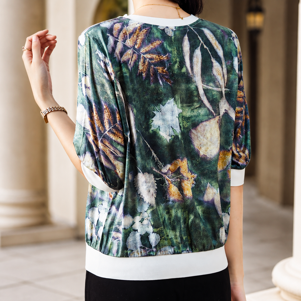 Brielle Floral Print Blouse
