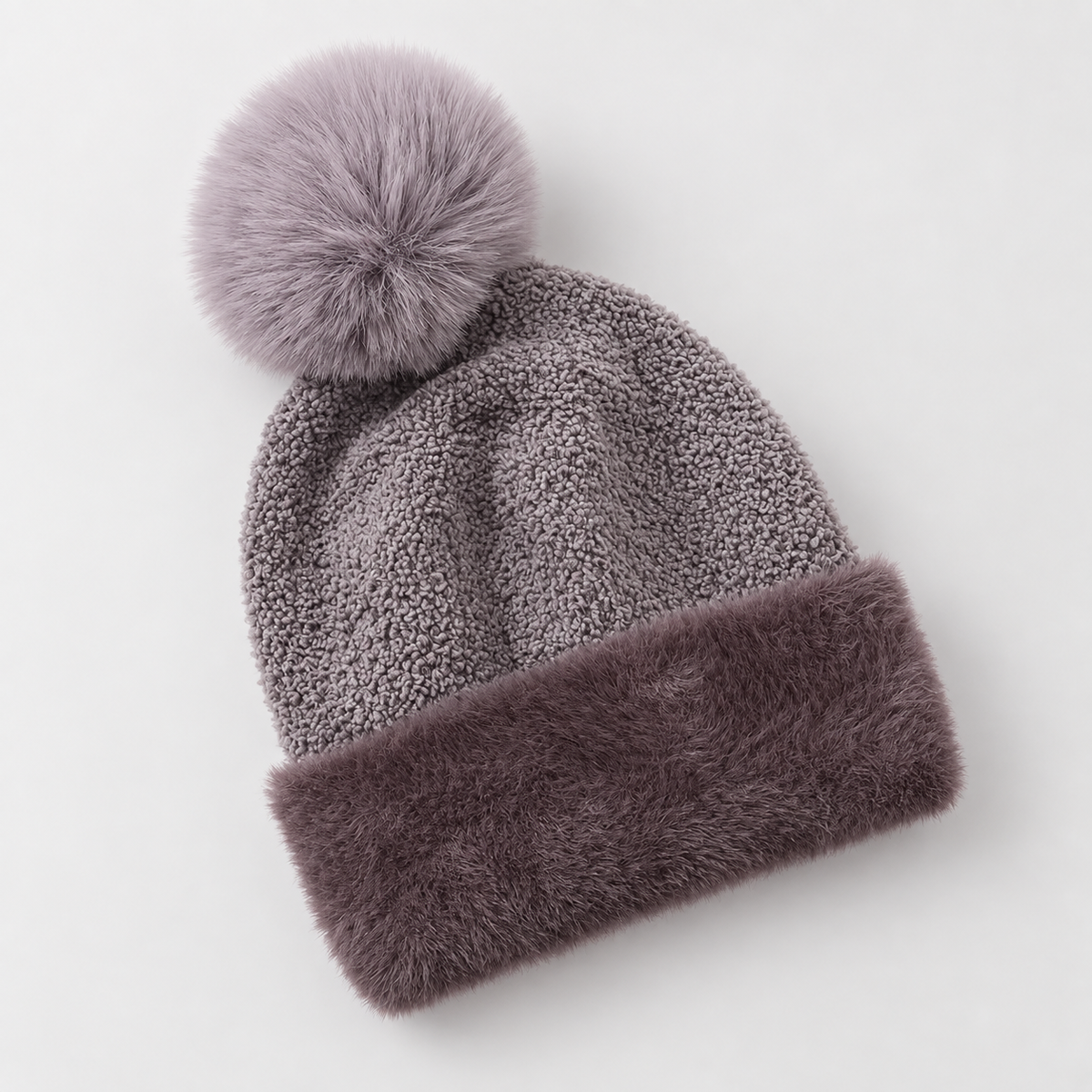 Bianca Women’s Plush Pom-Pom Beanie