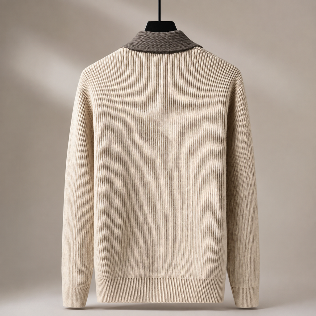 Preston Men’s Textured Knit Button-Front Cardigan
