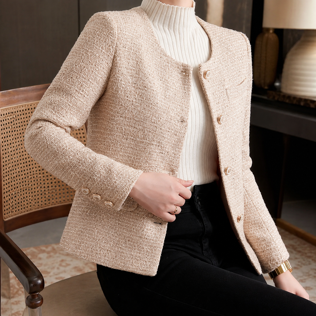 Colette Women’s Textured Tweed Jacket