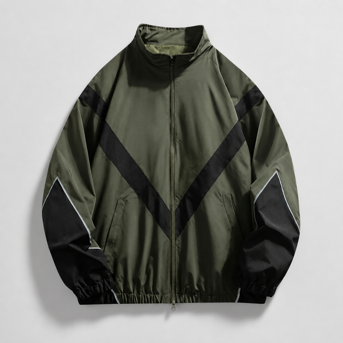 Nolan Color-Block Track Jacket