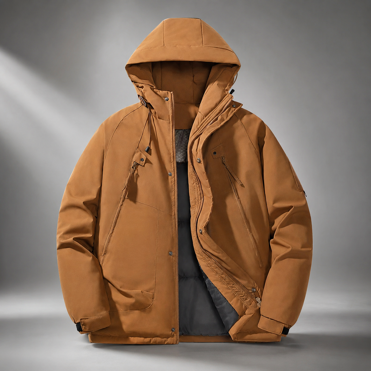 Grant Men’s Hooded Utility Jacket