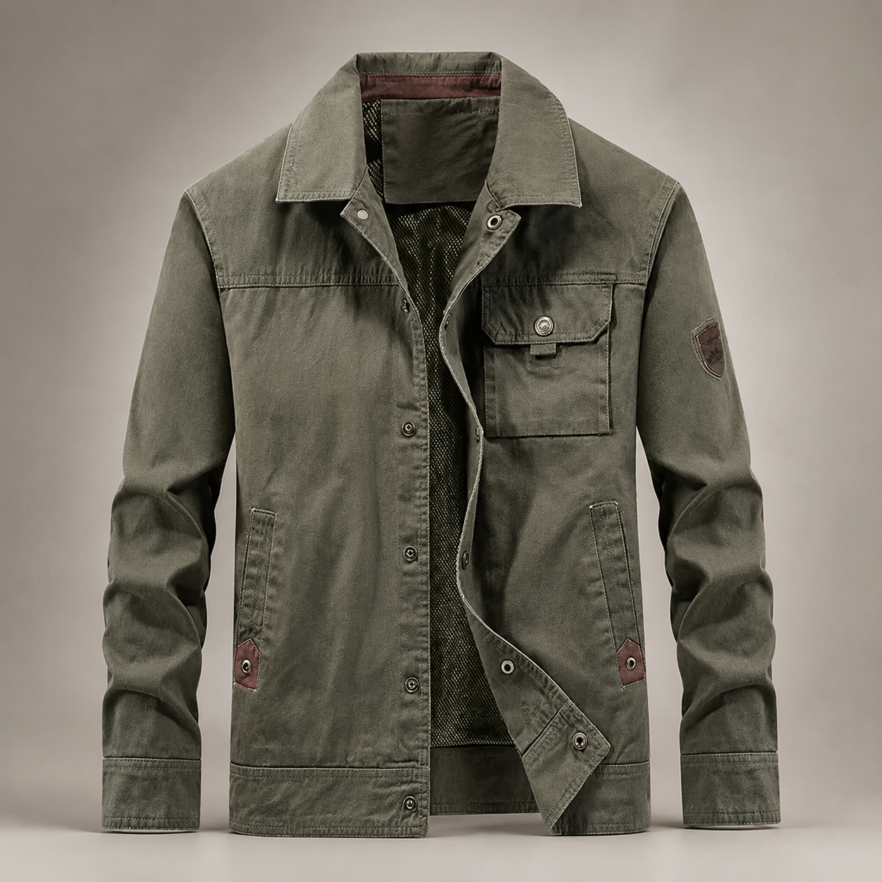 Matteo Men’s Utility Workwear Jacket