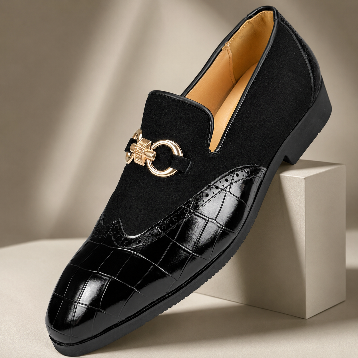 Bennett Buckle Loafers
