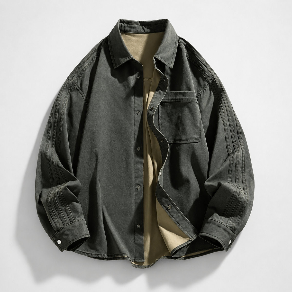 Matteo Brooks Men’s Denim Shirt