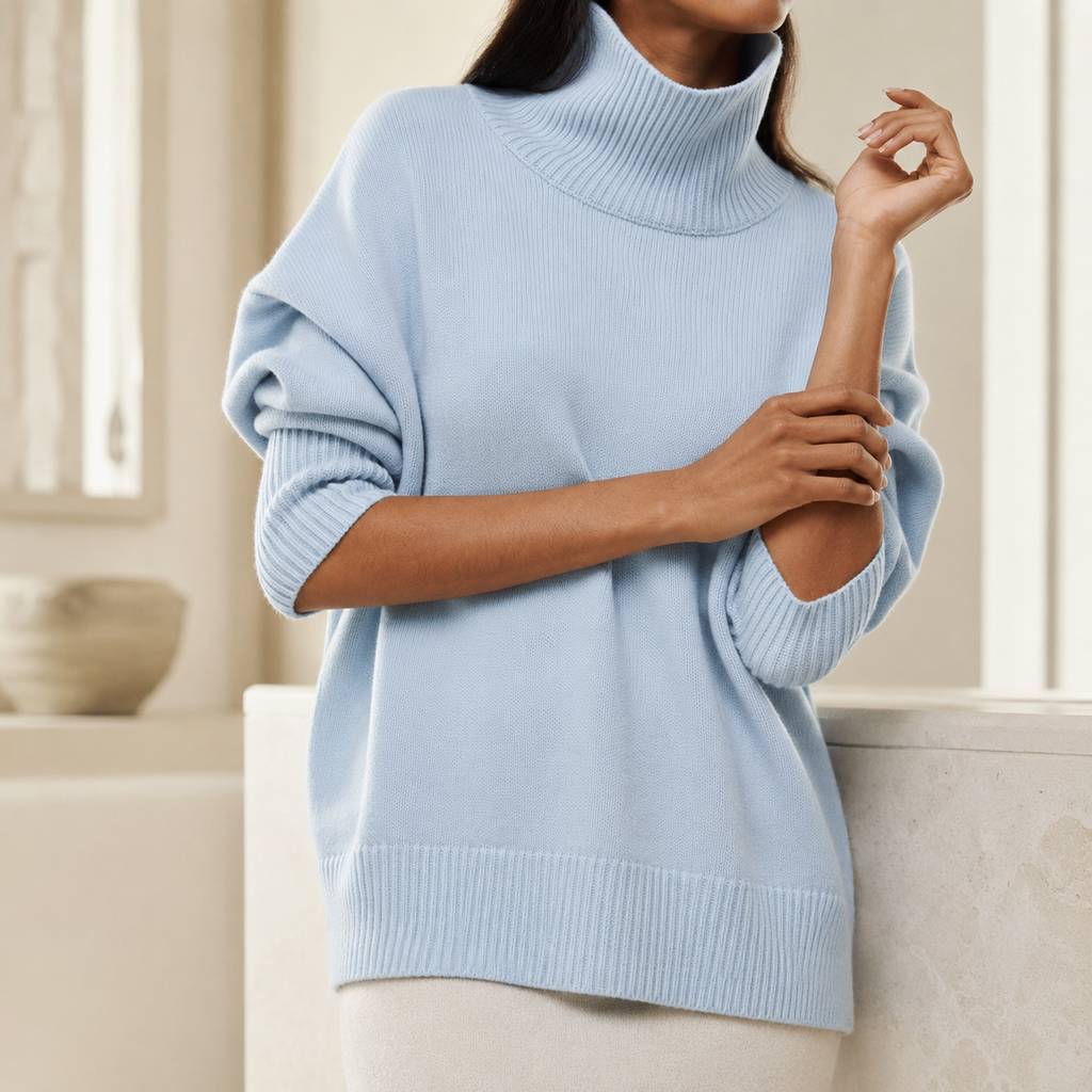Madison’s Oversized Turtleneck Sweater