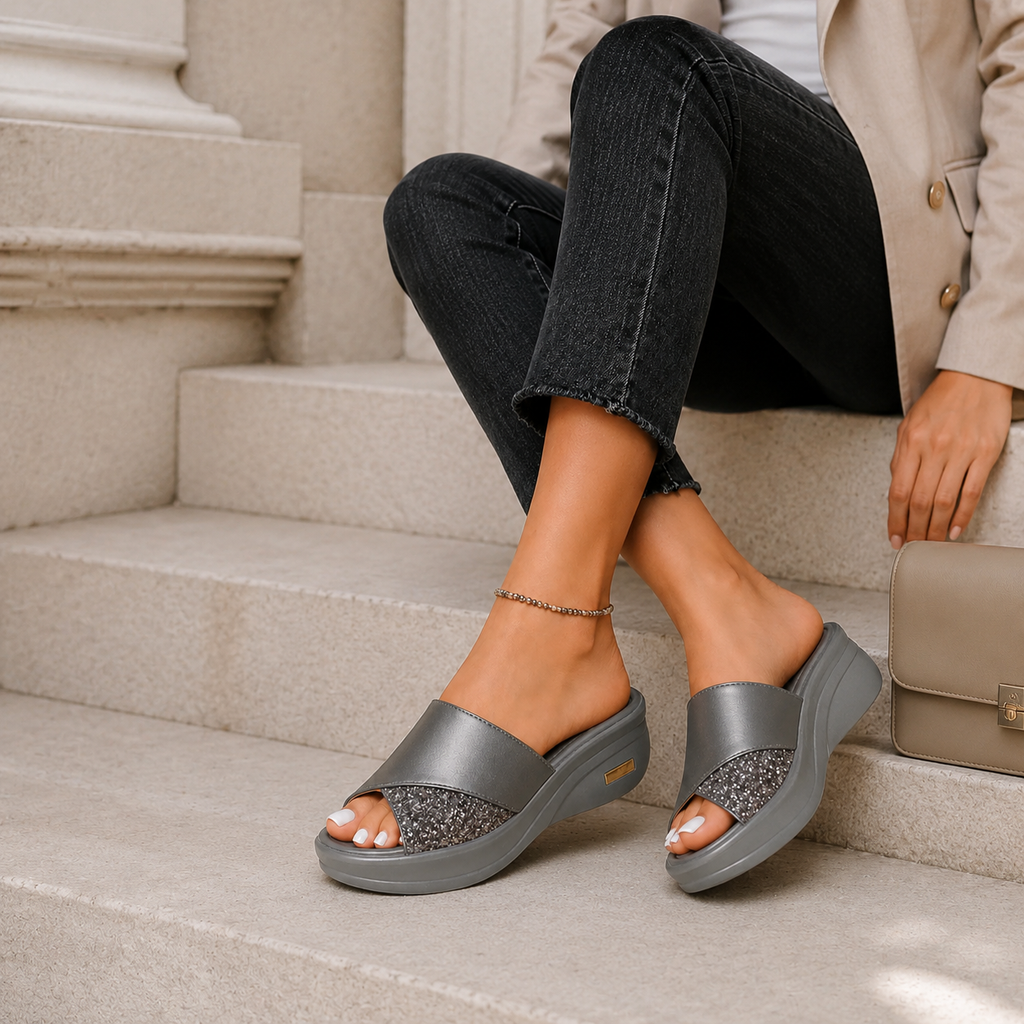 Brooke Women’s Platform Slide Sandals