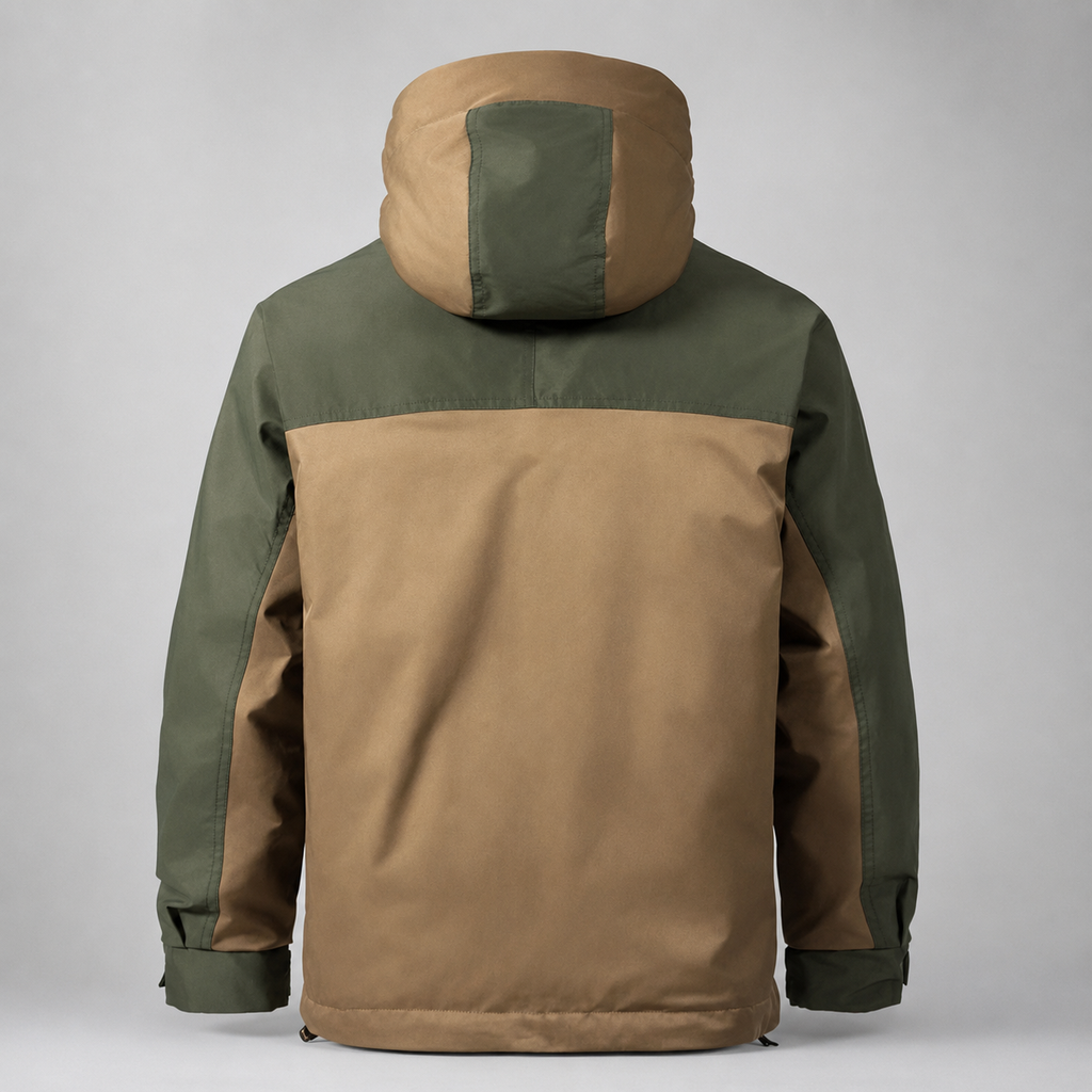 Everett Men’s Colorblock Hooded Jacket
