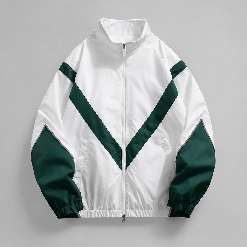 Nolan Color-Block Track Jacket