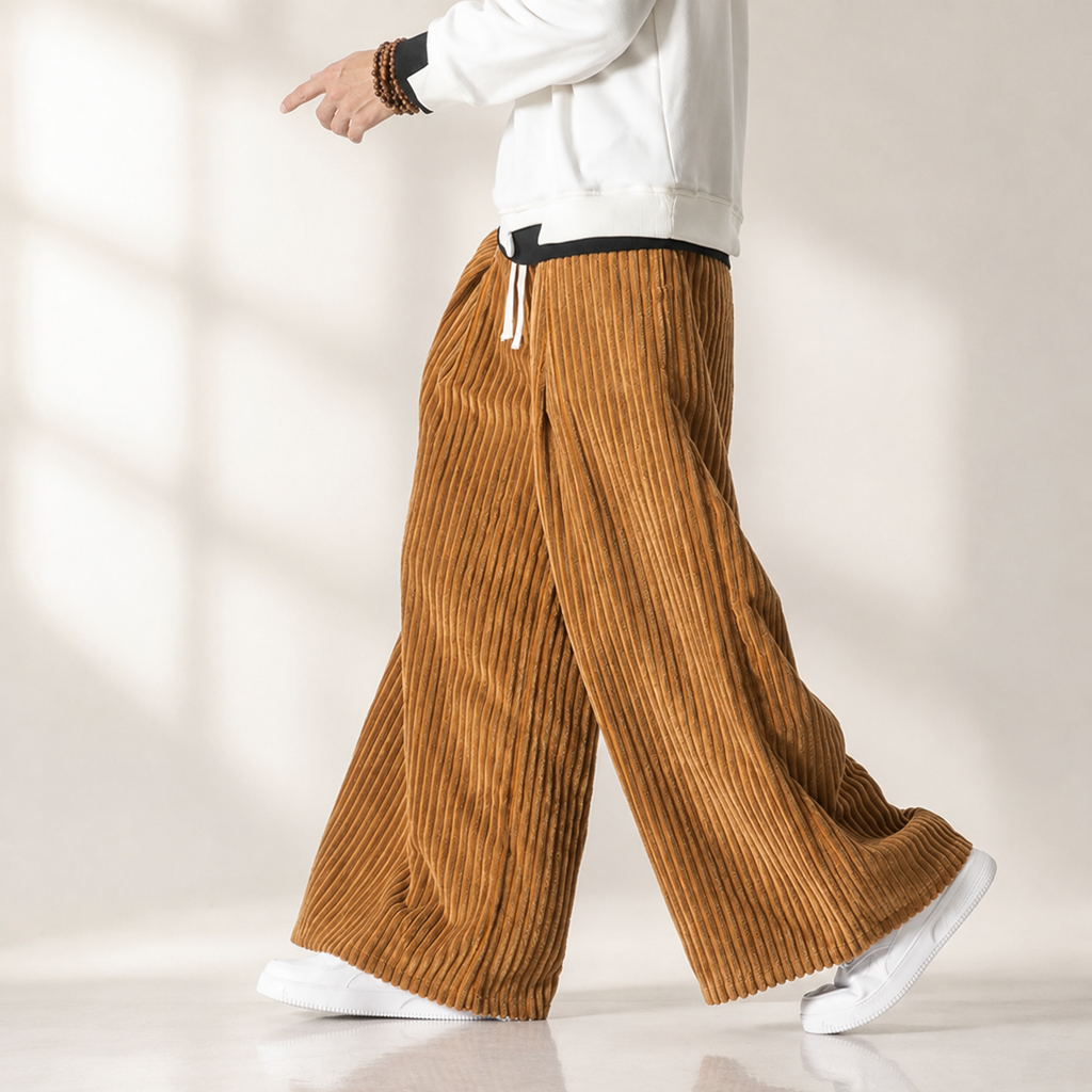 Bennett Wide-Leg Corduroy