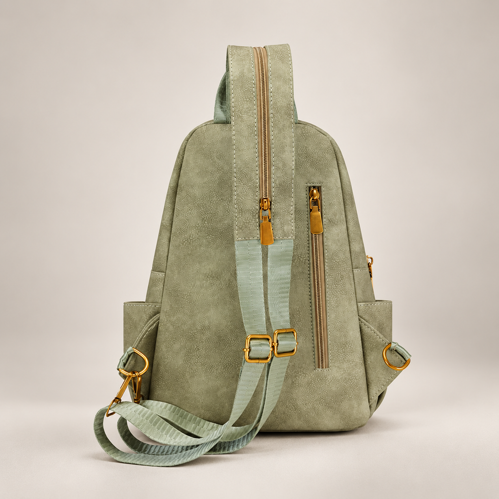 Margot Textured Multi-Pocket Backpack